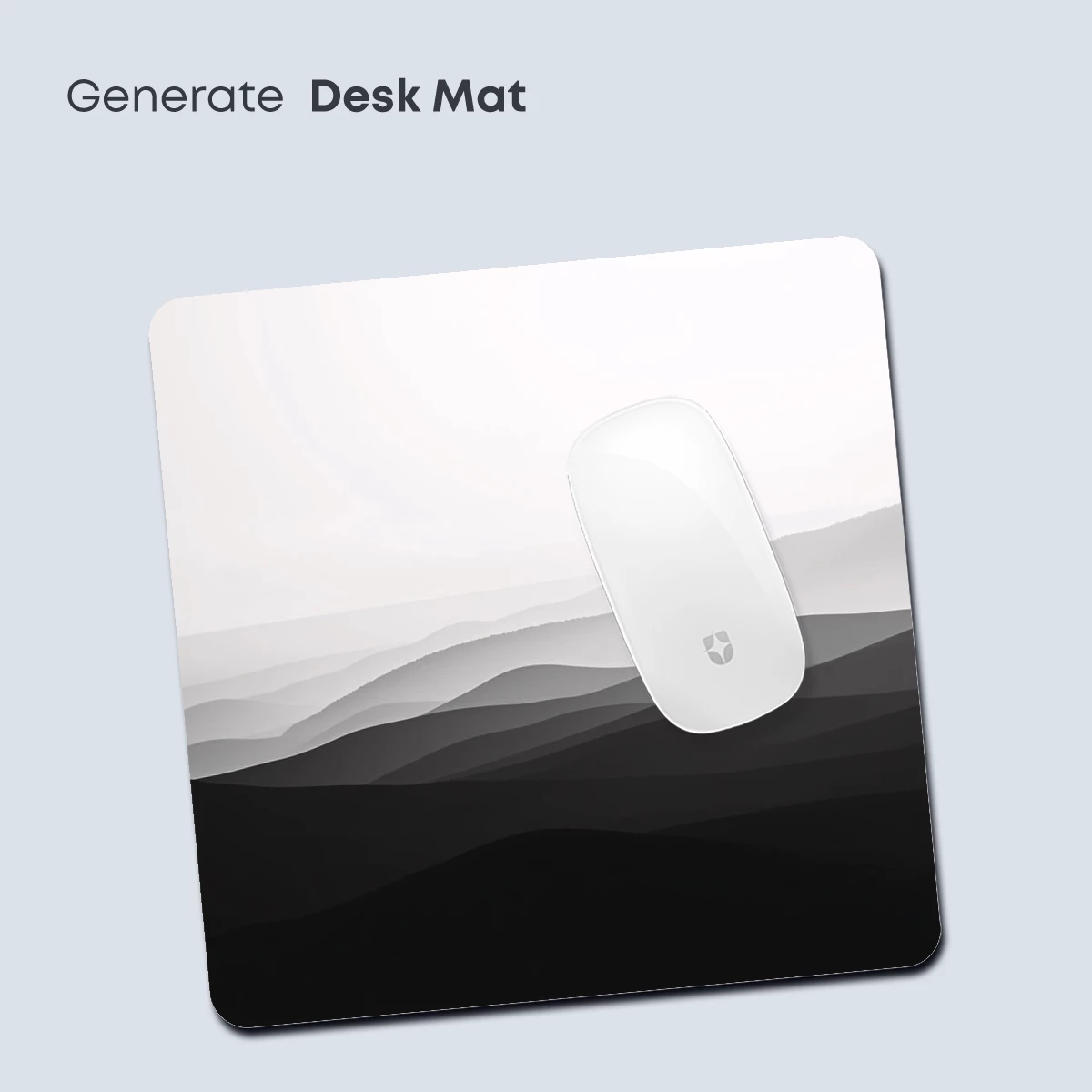 Ethereal Mountain Layers: A Monochrome Odyssey - Image 4