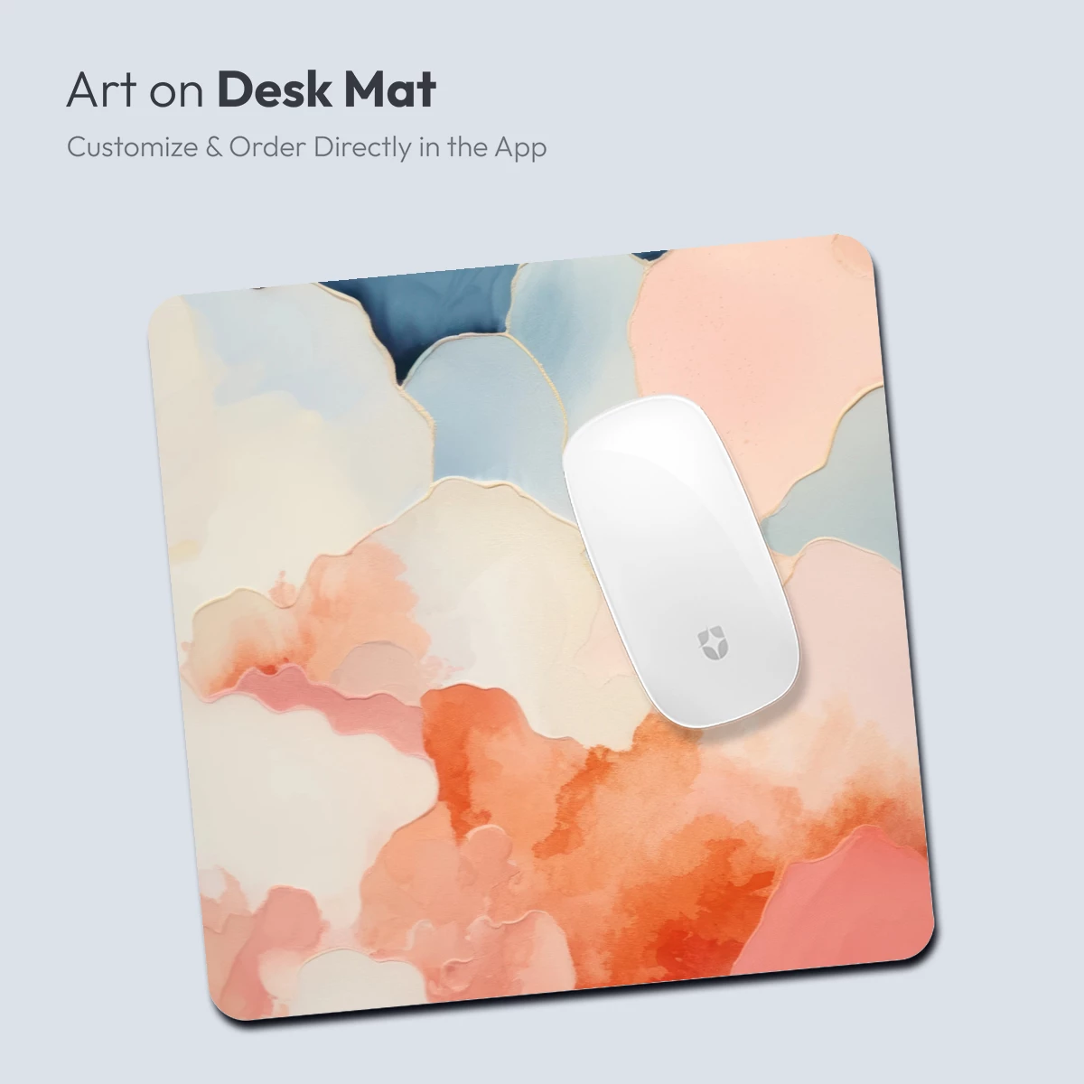 Abstract Watercolor Fusion: Pastel Dreamscape - Image 4