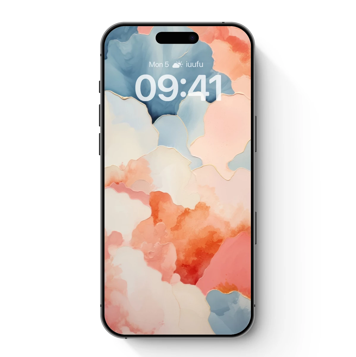 Abstract Watercolor Fusion: Pastel Dreamscape