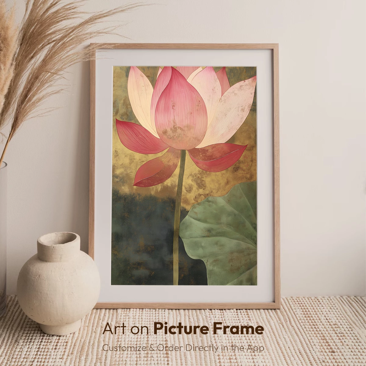 Elegant Lotus Bloom: A Fusion of Nature and Artistry - Image 7