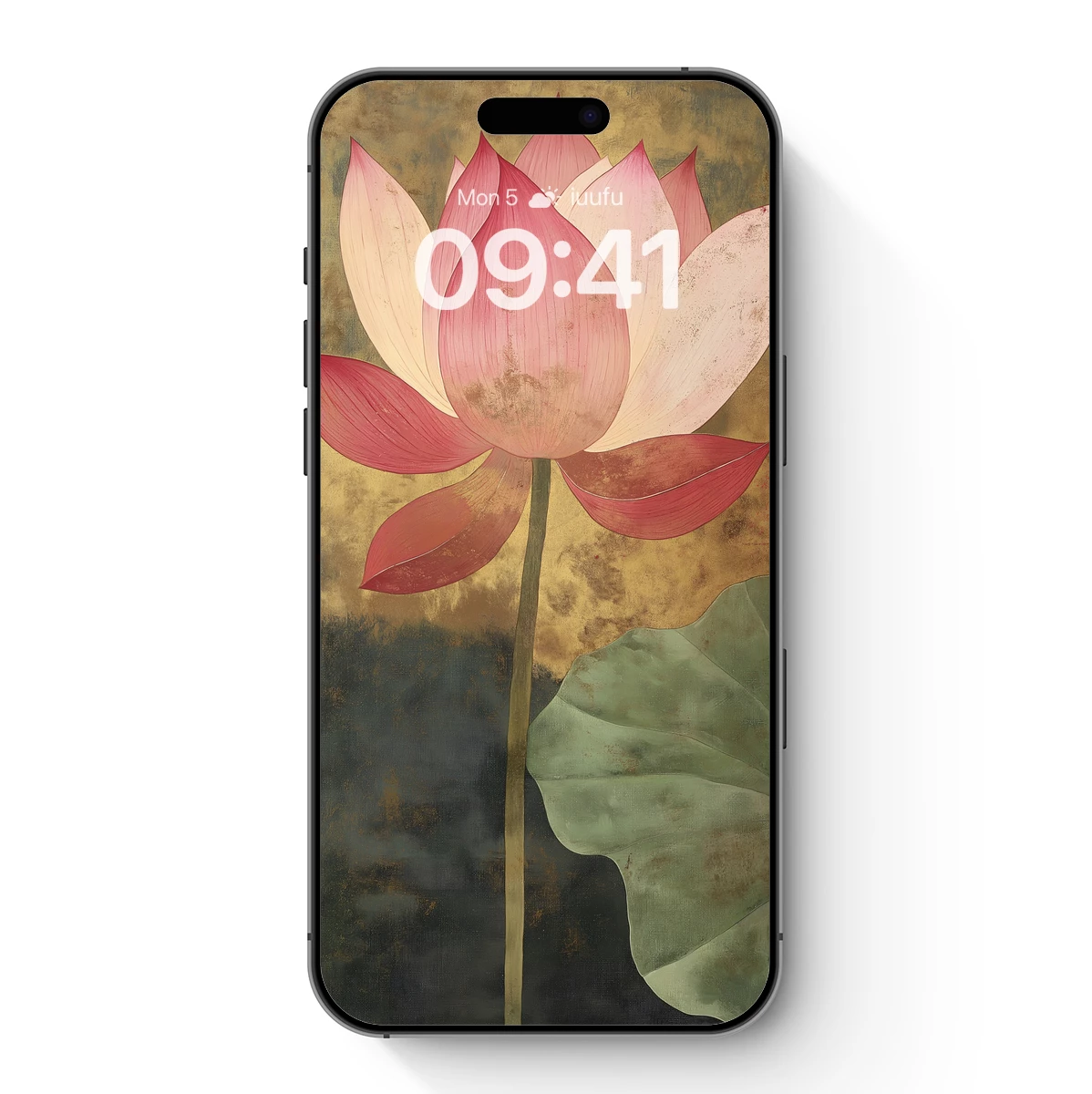 Elegant Lotus Bloom: A Fusion of Nature and Artistry