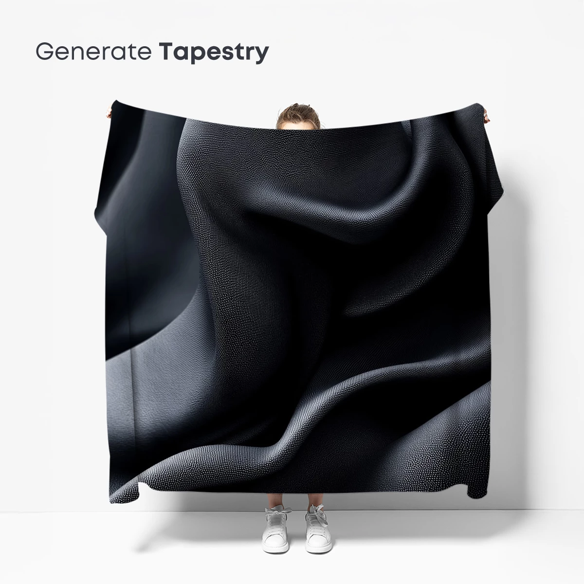 Elegant Shadows: Silk's Whispering Folds - Image 5