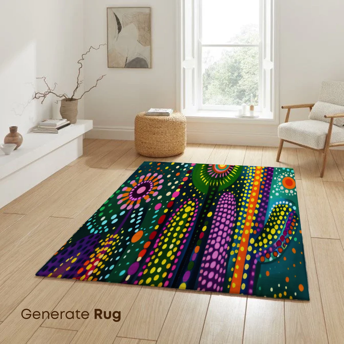 Dot-Painted Dream Garden - Image 6