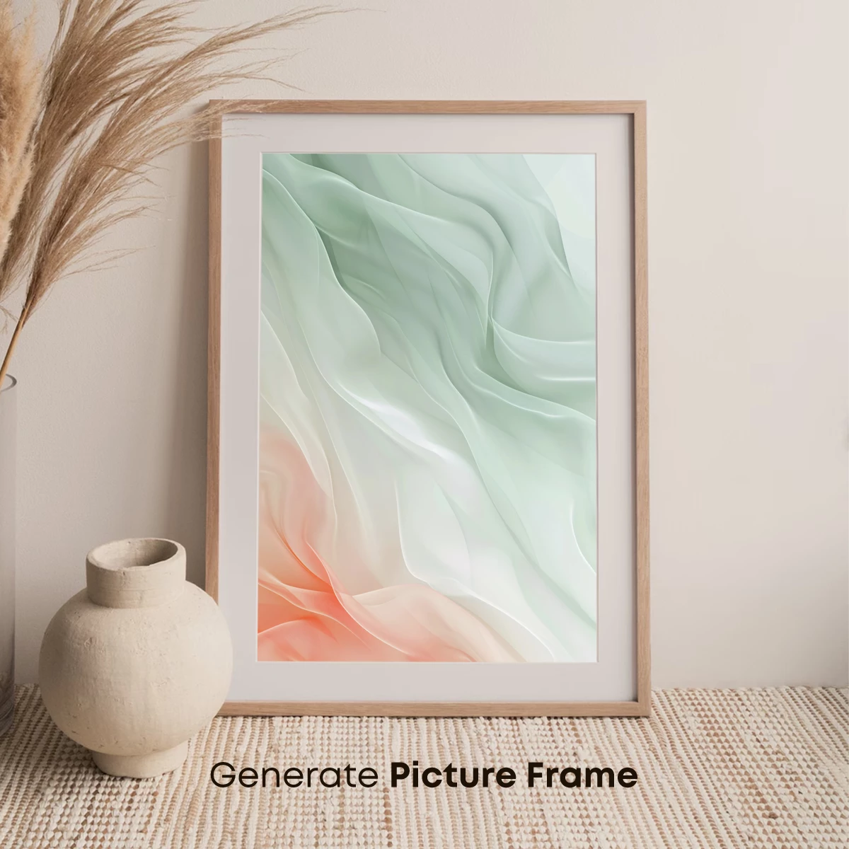 Ethereal Silk Symphony: Pastel Waves in Motion - Image 7