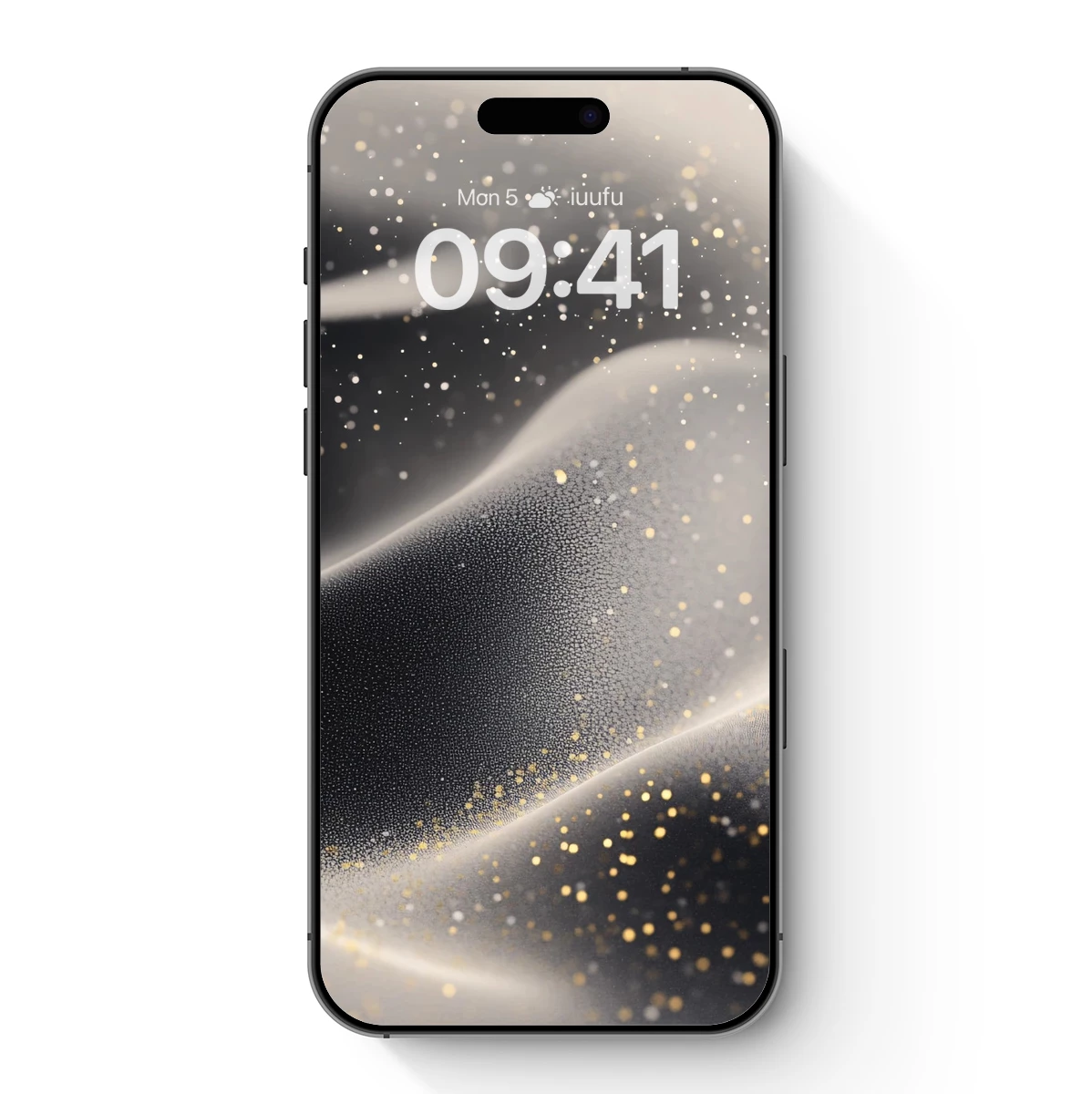 Golden Sands of Serenity: Abstract Desert Waves