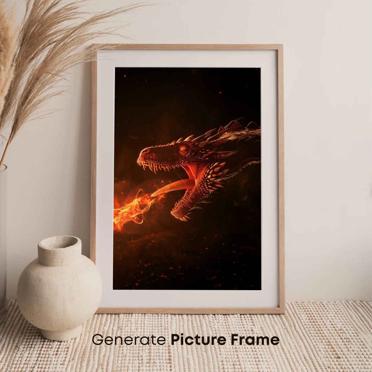 Dragon's Inferno: Fiery Breath in Dark Fantasy - Image 7
