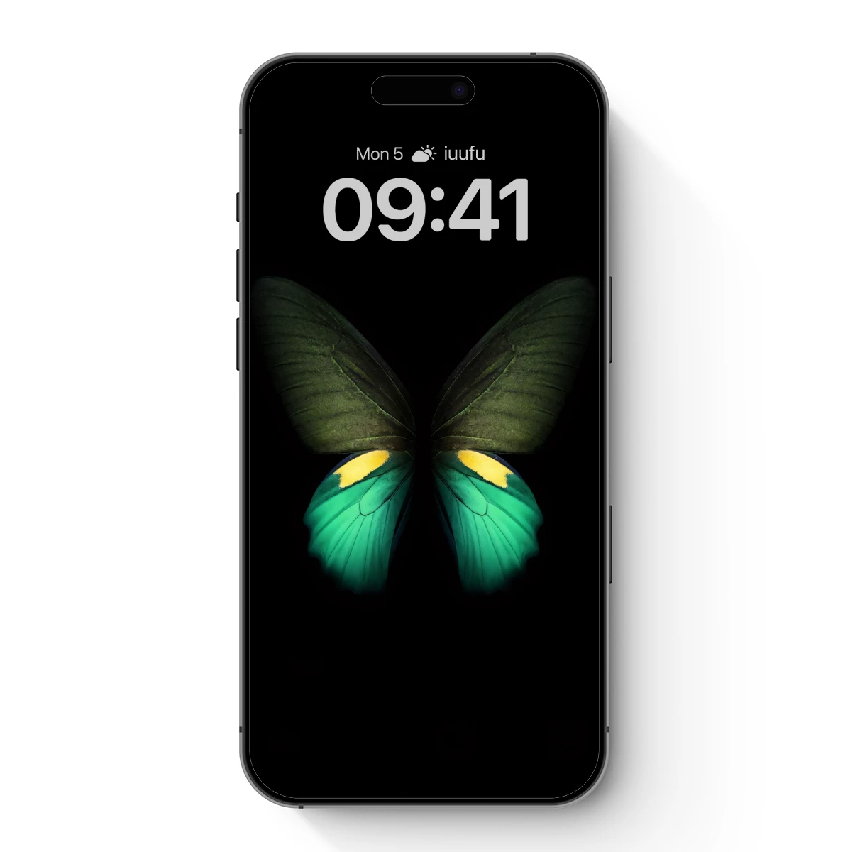 Ethereal Wings: Midnight Butterfly Elegance