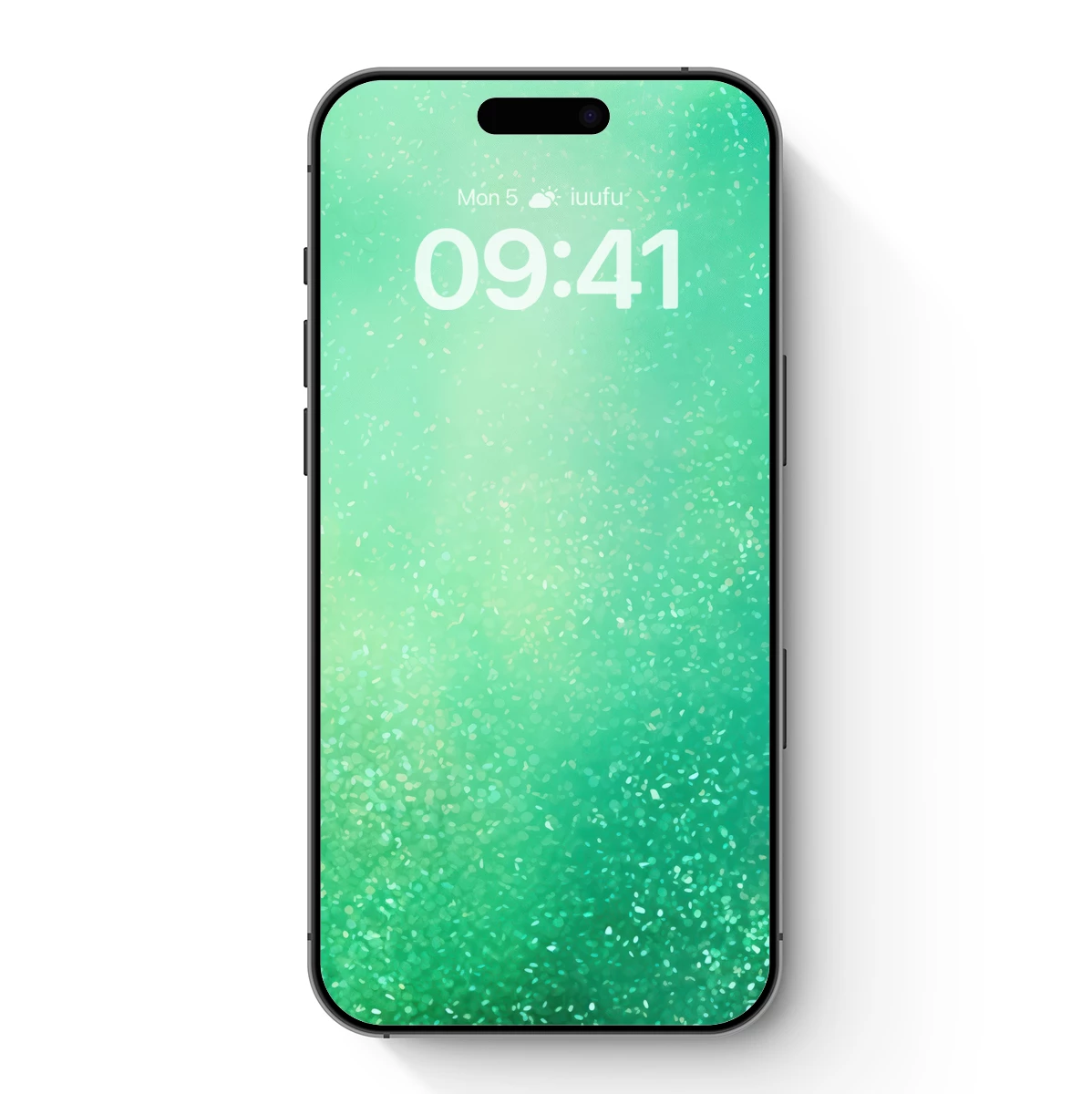 Emerald Glitter Gradient: A Luminous Dive Emerald Glitter Gradient: A Luminous Dive