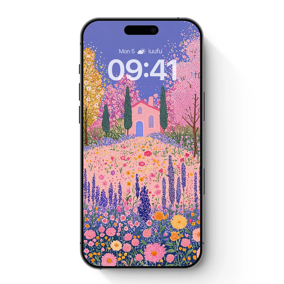 Enchanted Cottage in a Floral Wonderland