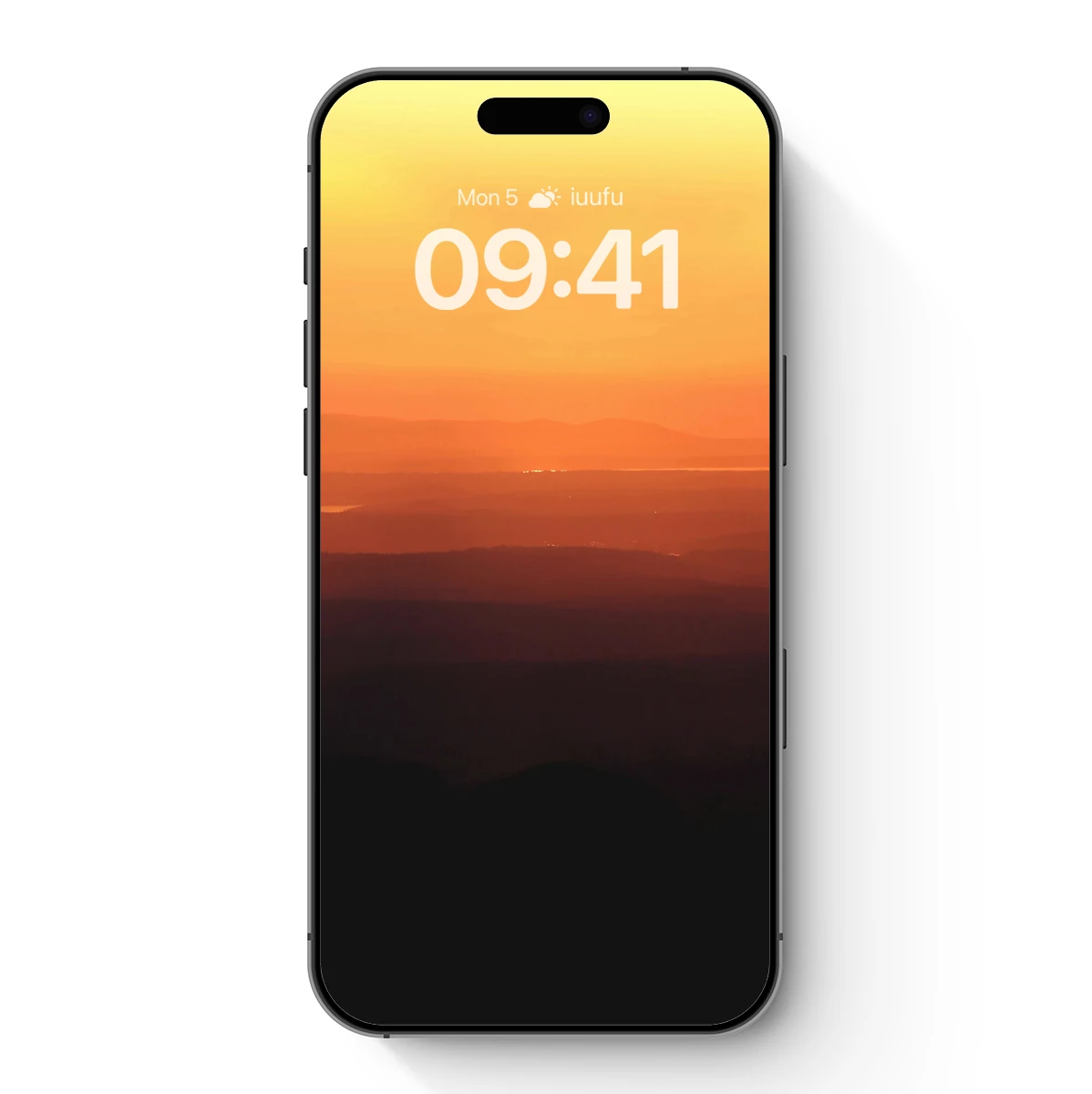 Golden Haze Layers: Sunset Over Rolling Hills Golden Haze Layers: Sunset Over Rolling Hills