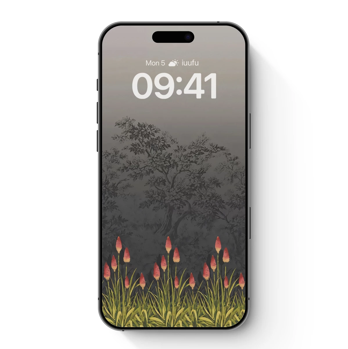 Misty Dawn with Blooming Bulbs