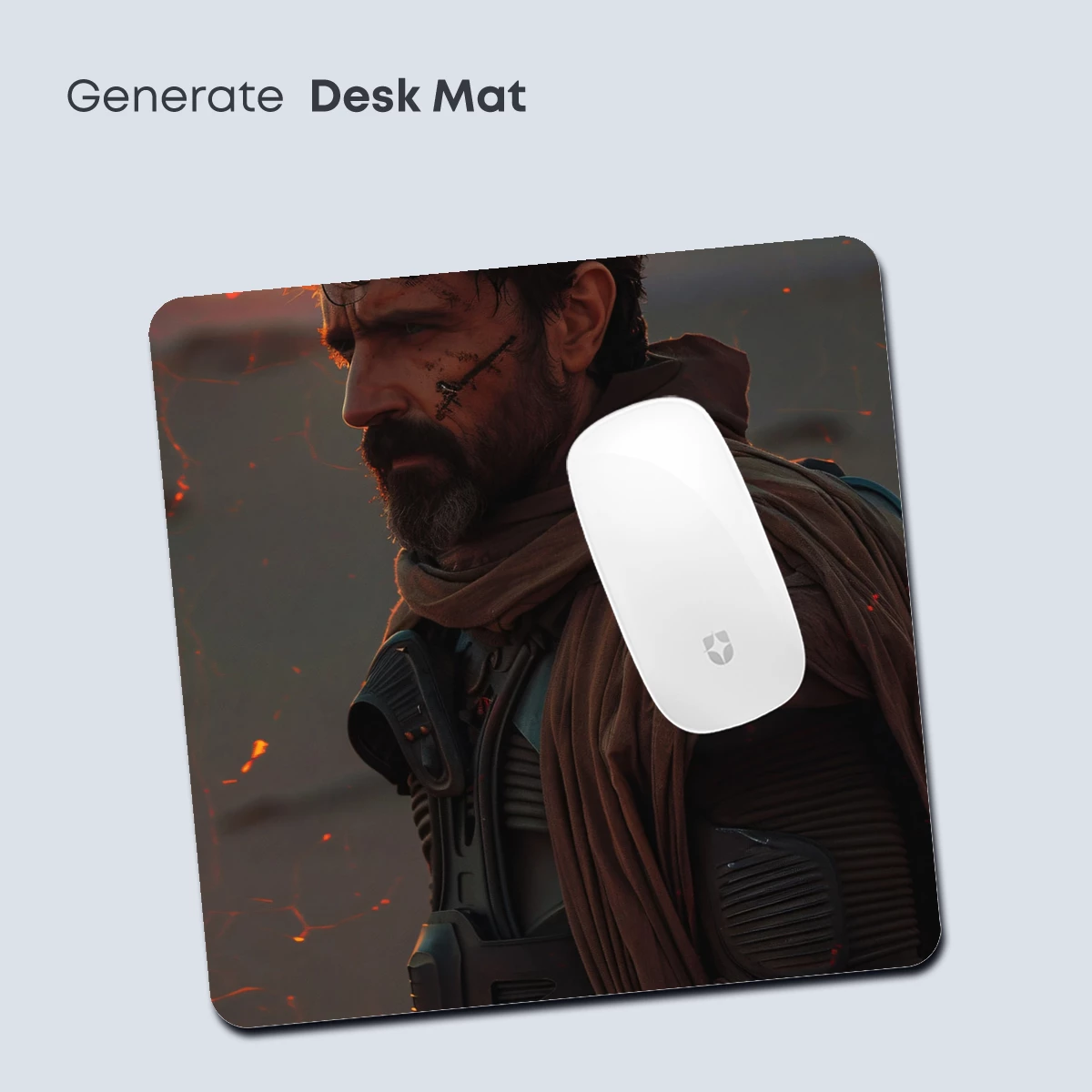 Desert Warrior at Sunset: Futuristic Sci-Fi Elegance - Image 4