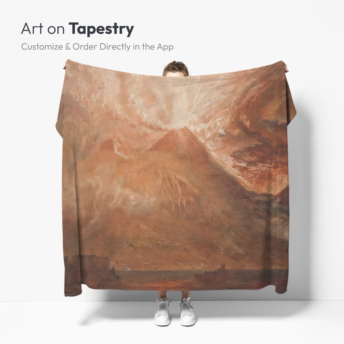 Erupting Volcano Reflection: Romantic Landscape - Image 4