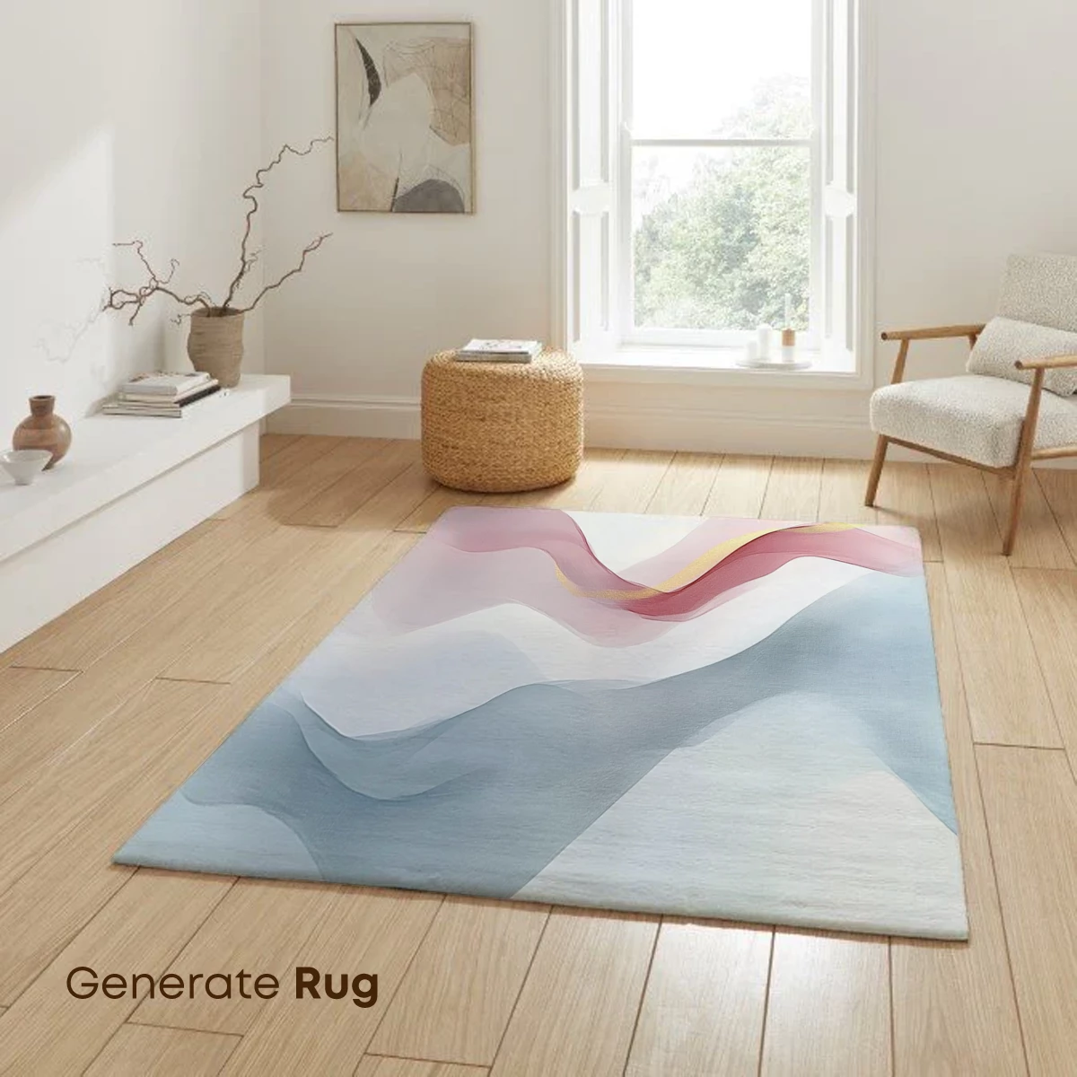 Ethereal Wave Symphony: Soft Layers of Flowing Color - Image 6