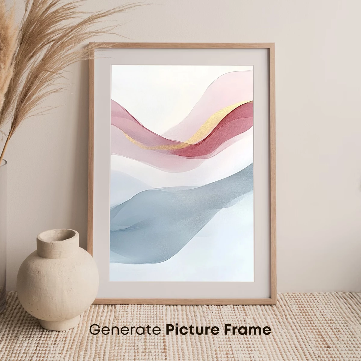 Ethereal Wave Symphony: Soft Layers of Flowing Color - Image 7