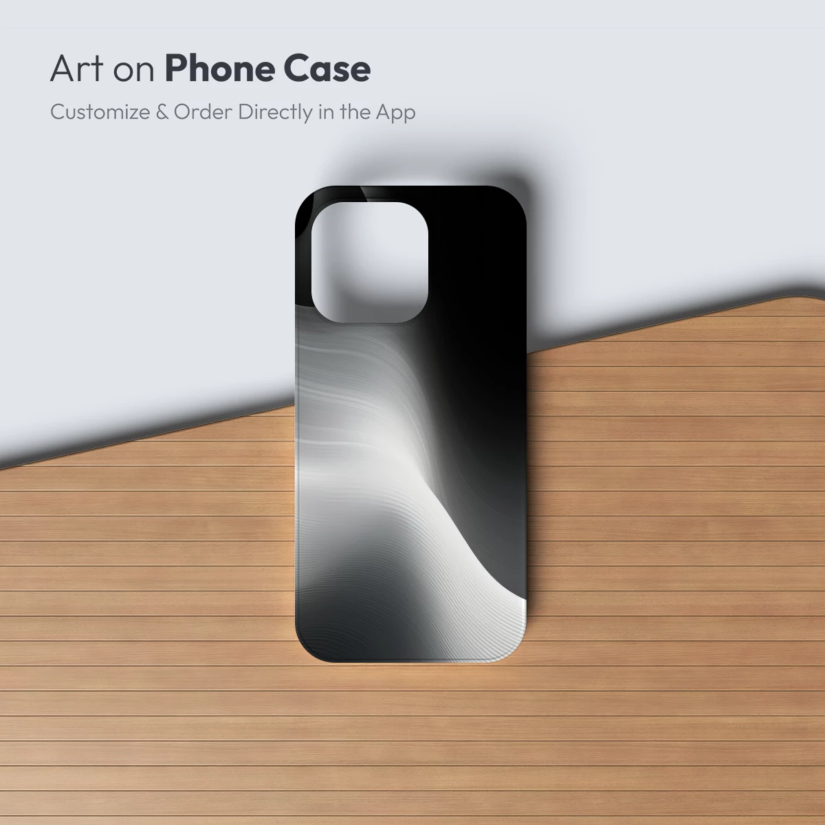 Elegant Monochrome Waves - Image 3