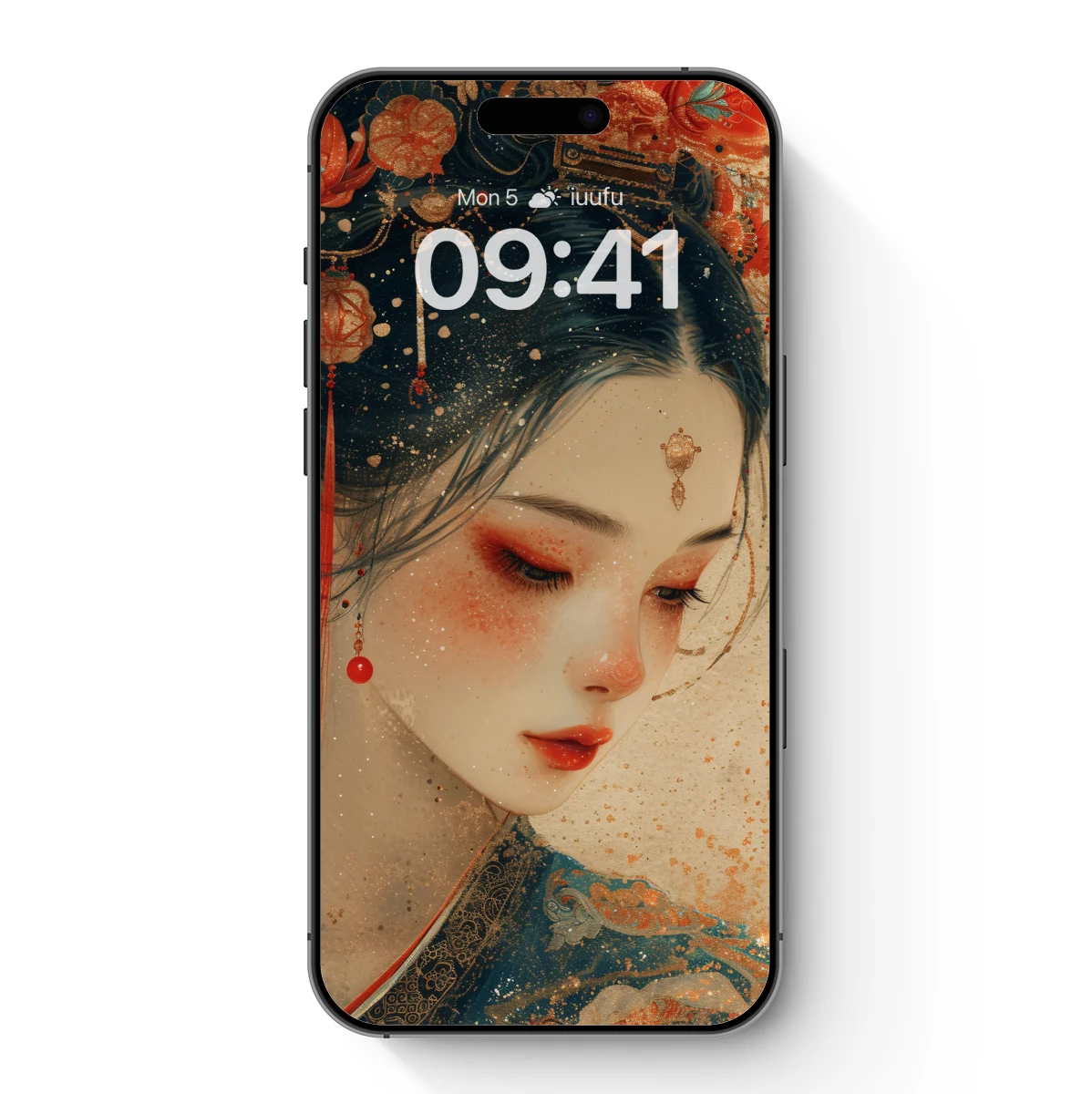 Eternal Blossom: Ethereal Beauty in Traditional Headdress