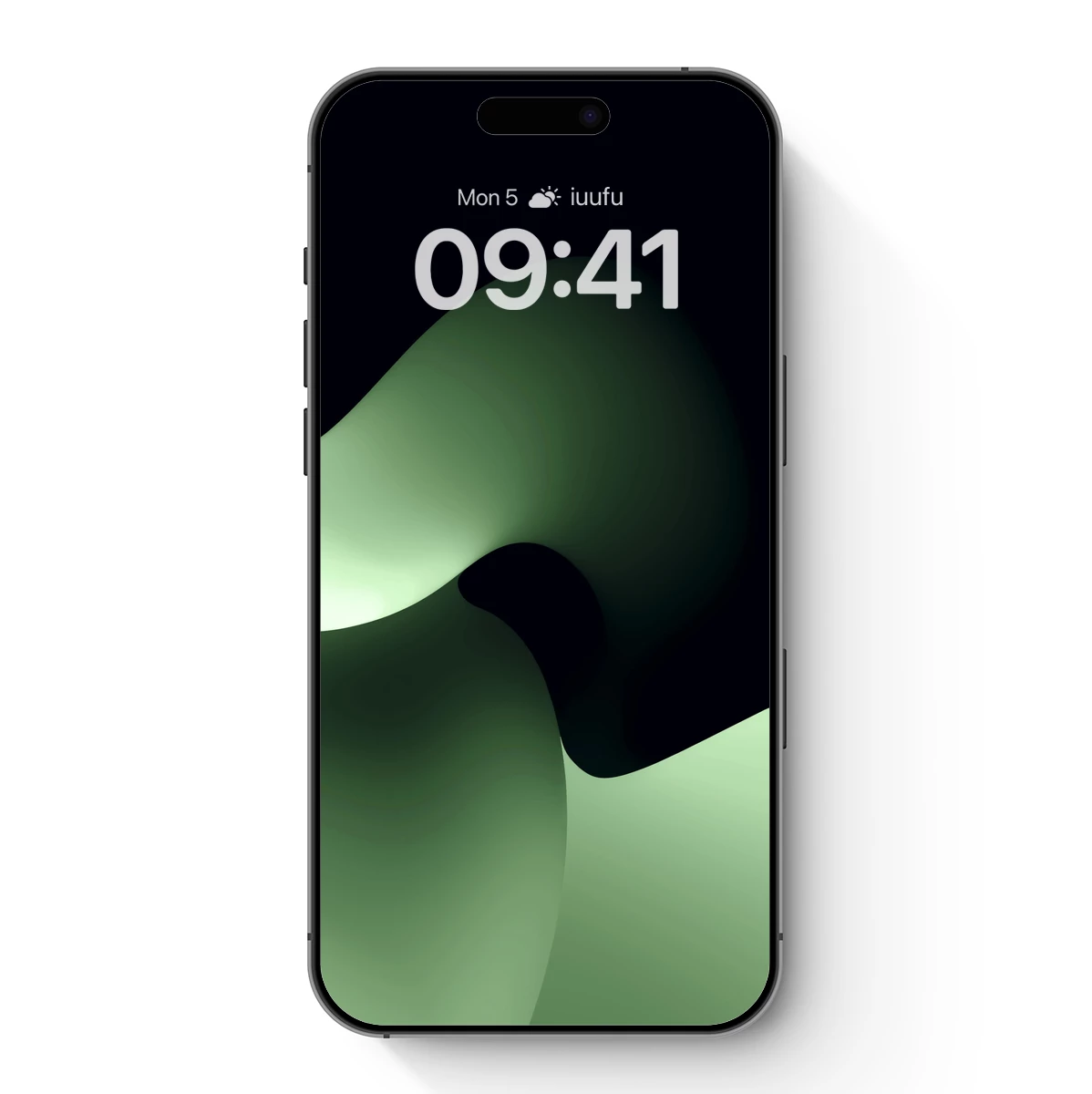 Ethereal Green Swirl: A Dance of Light and Shadow