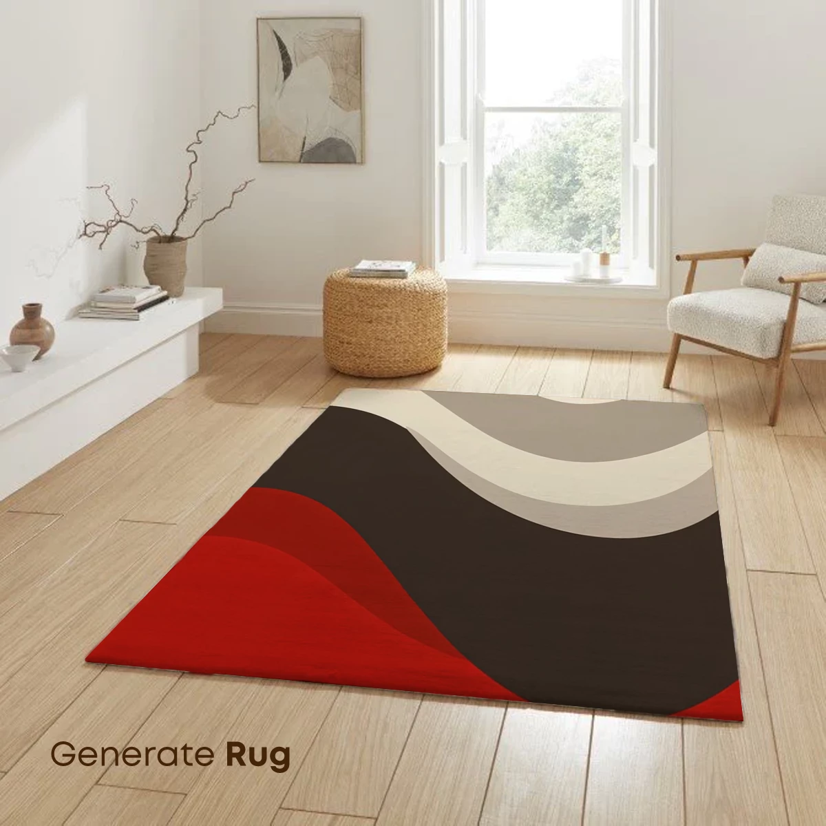 Abstract Waves in Warm Tones - Image 6