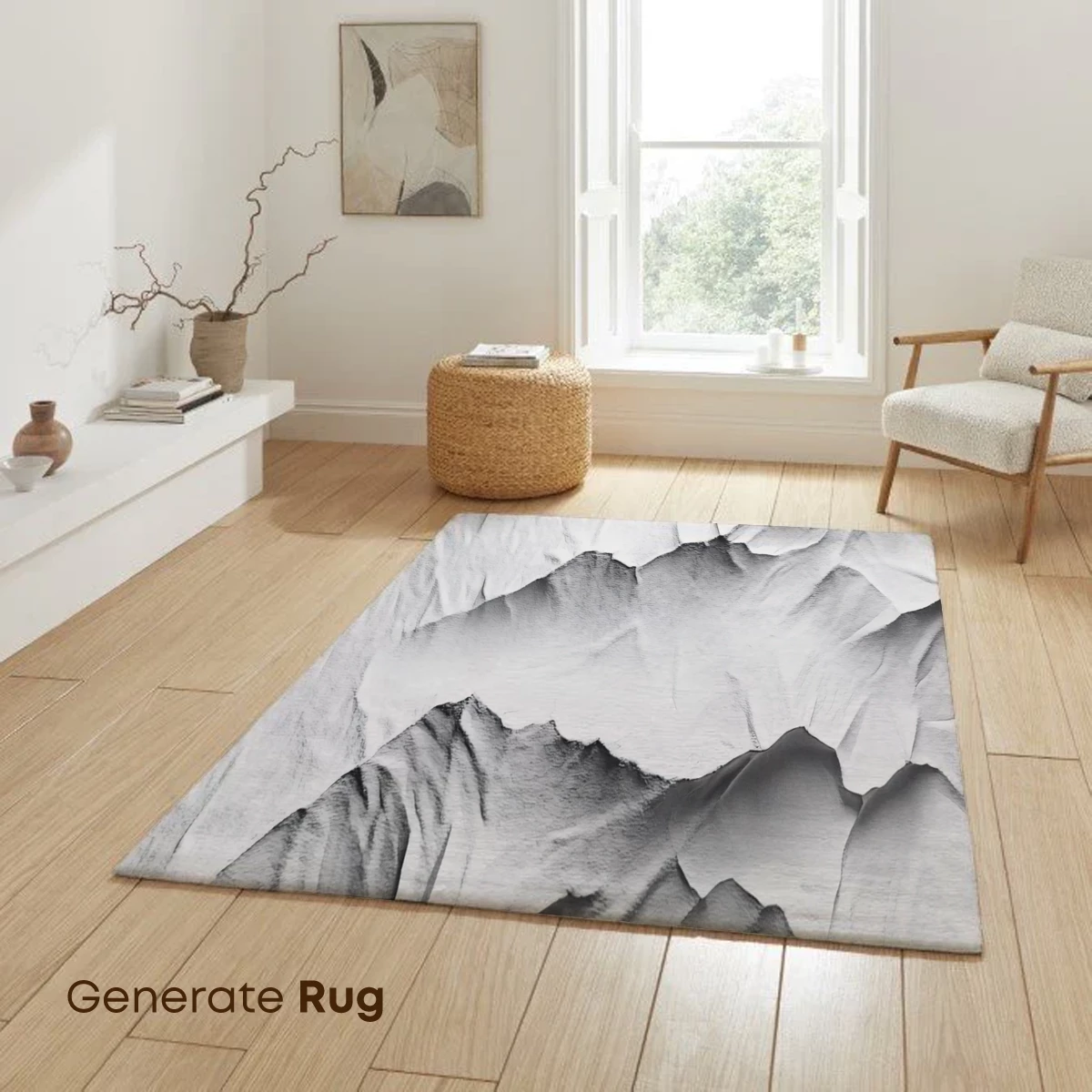 Crumpled Elegance: Monochrome Textures - Image 6