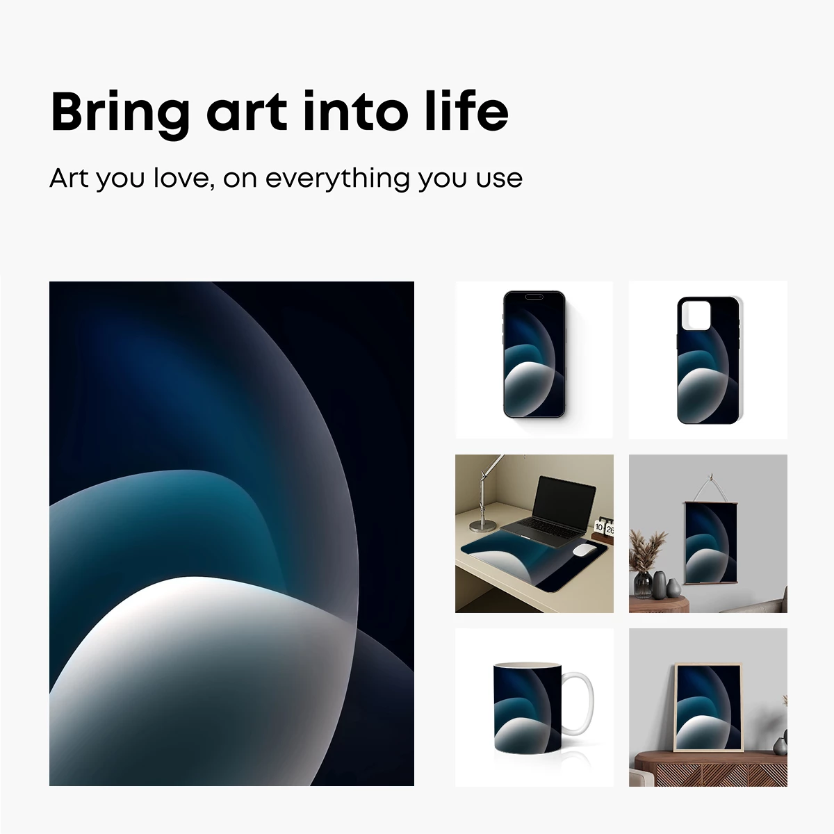 Ethereal Spheres: A Dance of Light and Shadow - Image 2