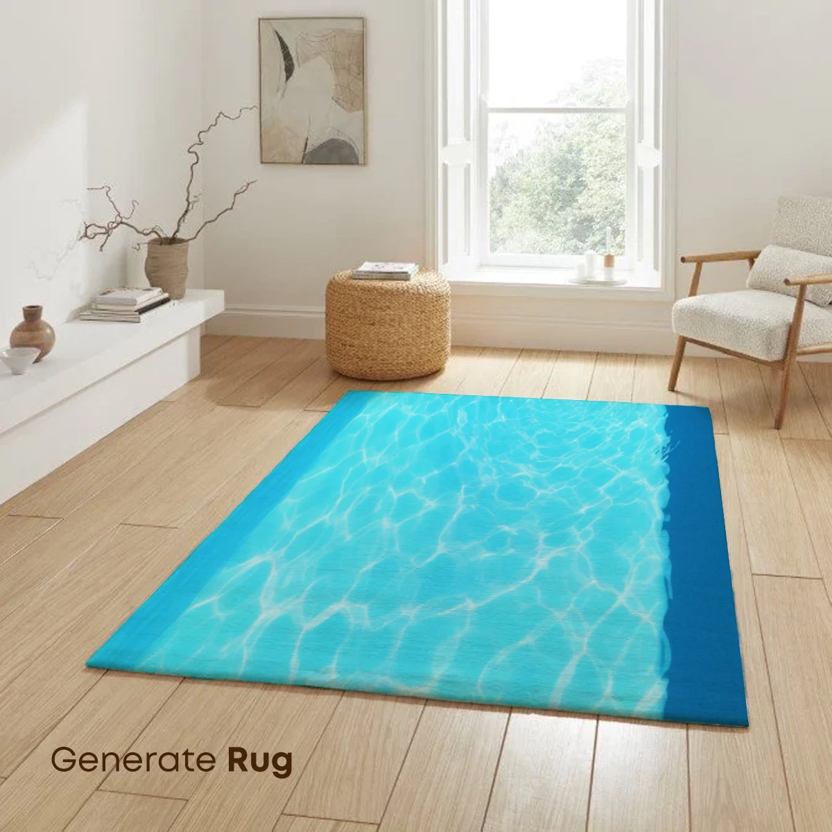 Azure Ripple Symphony: Pool Water Artistry - Image 6