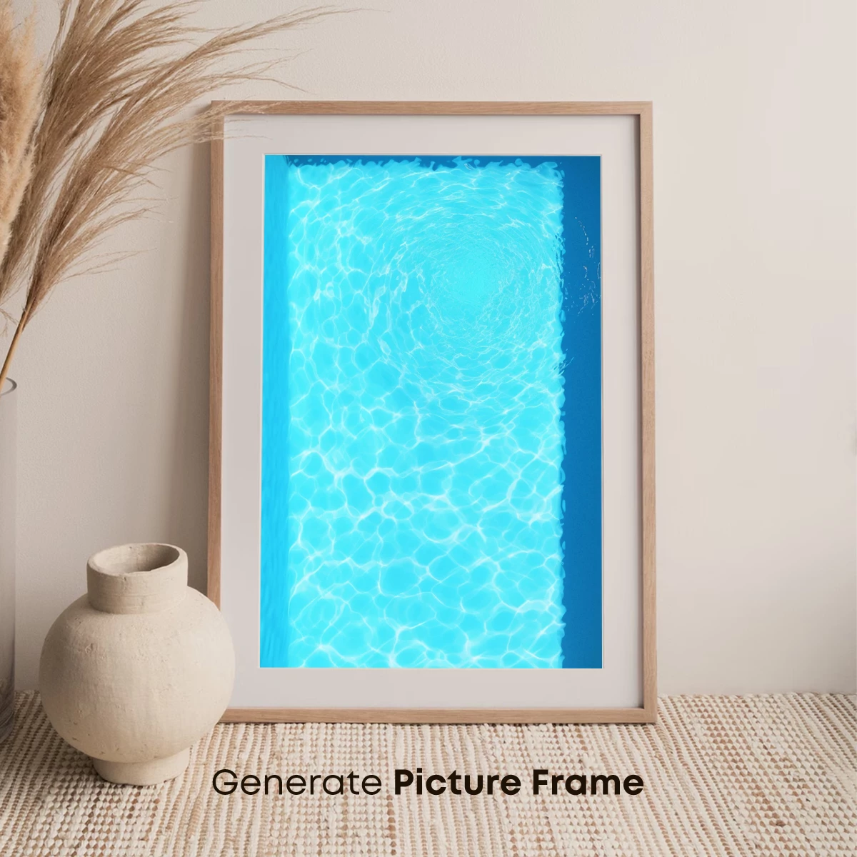 Azure Ripple Symphony: Pool Water Artistry - Image 7