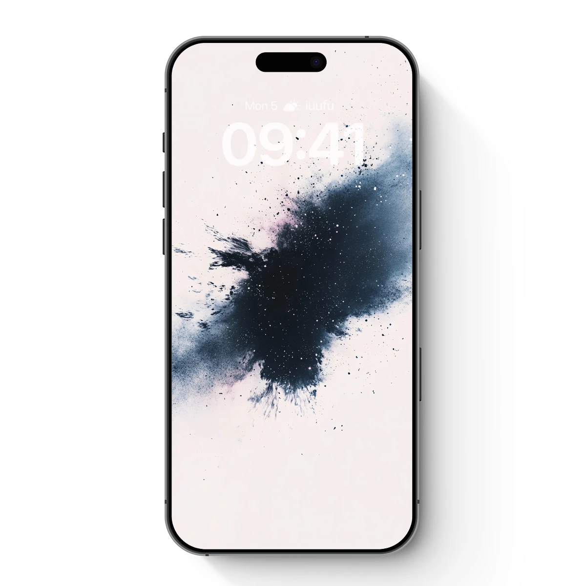 Ink Splash Elegance: Abstract Artistry in Motion