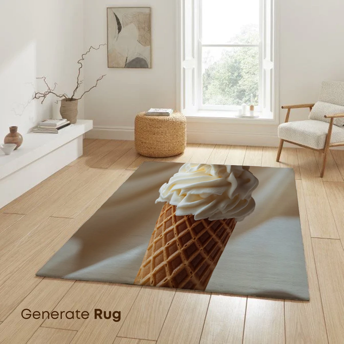 Elegant Swirls of Creamy Delight - Image 6