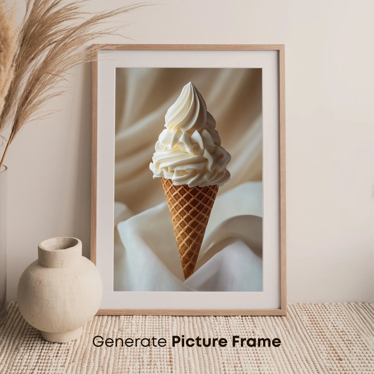 Elegant Swirls of Creamy Delight - Image 7