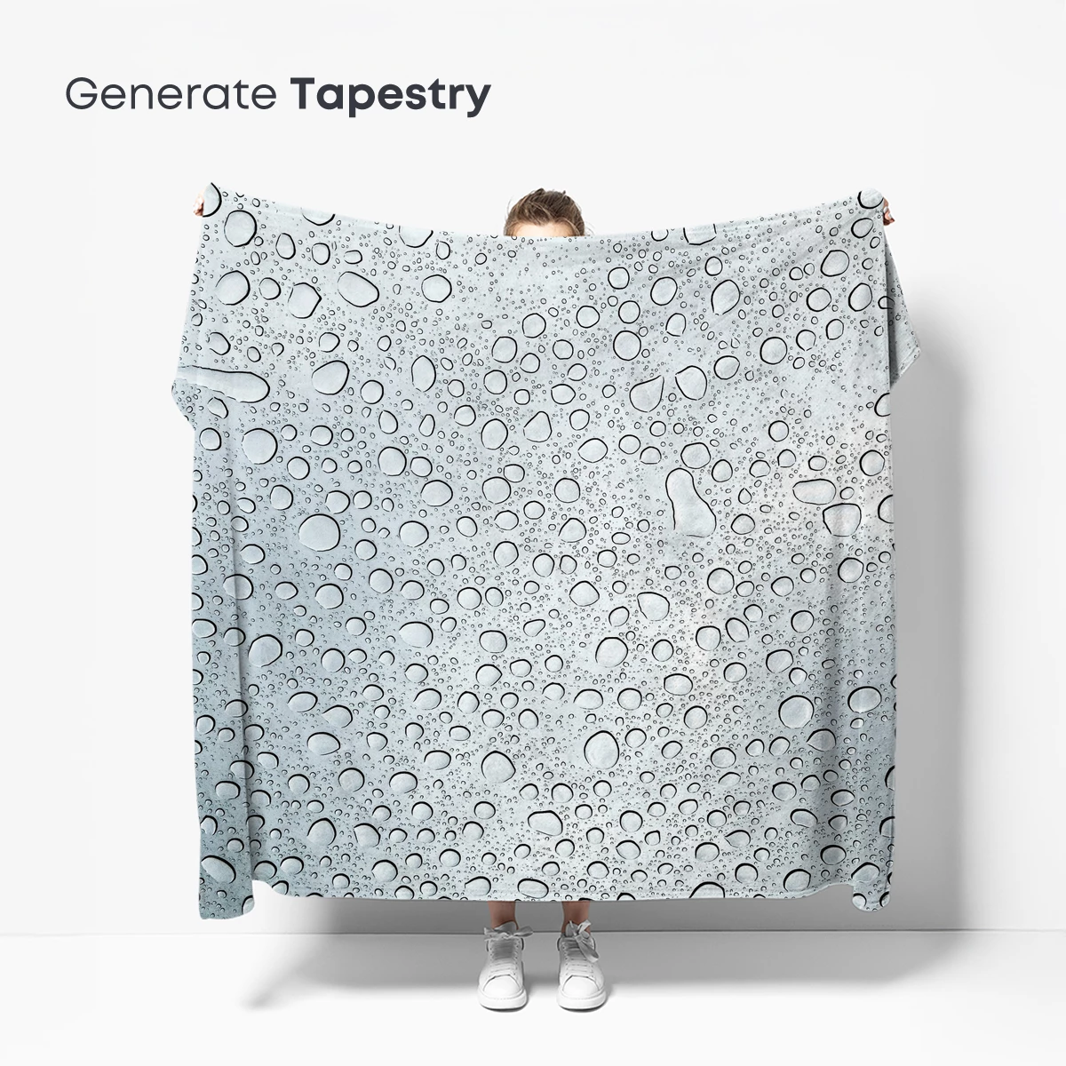 Crystal Droplets: Rain's Artistic Embrace - Image 5