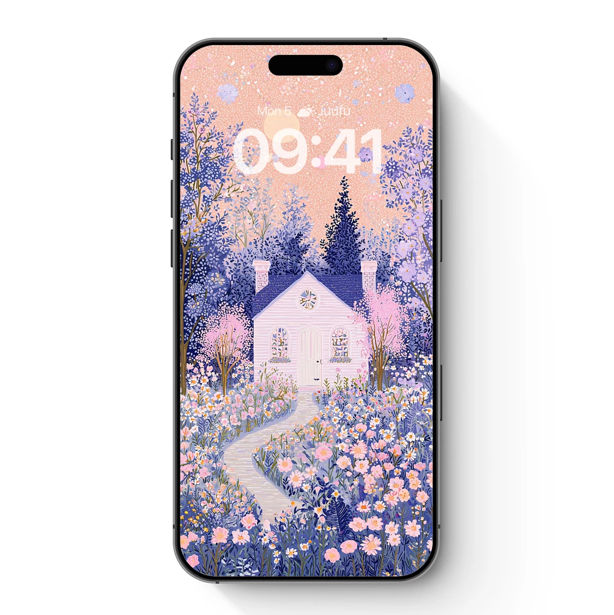 Enchanted Cottage in a Floral Wonderland