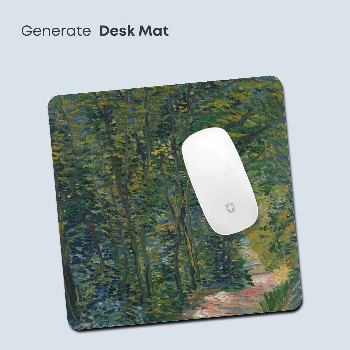 Impressionist Forest Path: Sunlit Serenity - Image 4