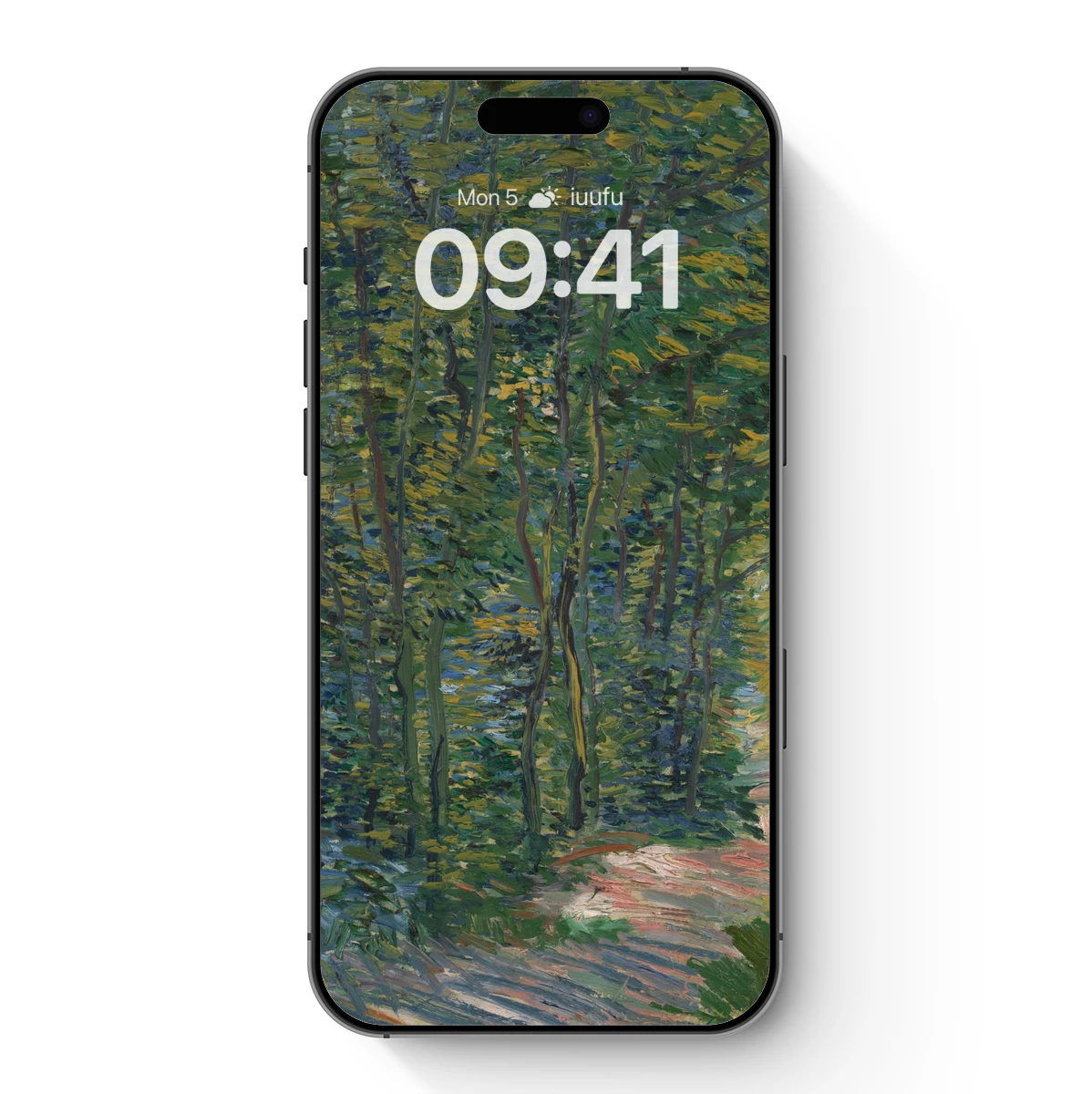 Impressionist Forest Path: Sunlit Serenity Impressionist Forest Path: Sunlit Serenity