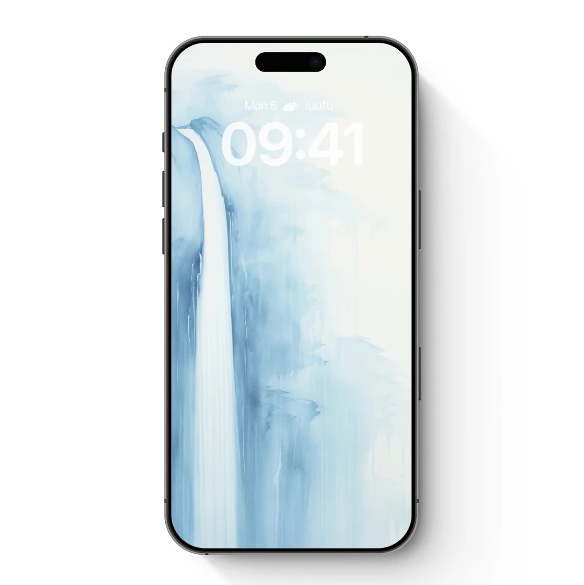 Ethereal Waterfall Mist: A Brushstroke Symphony