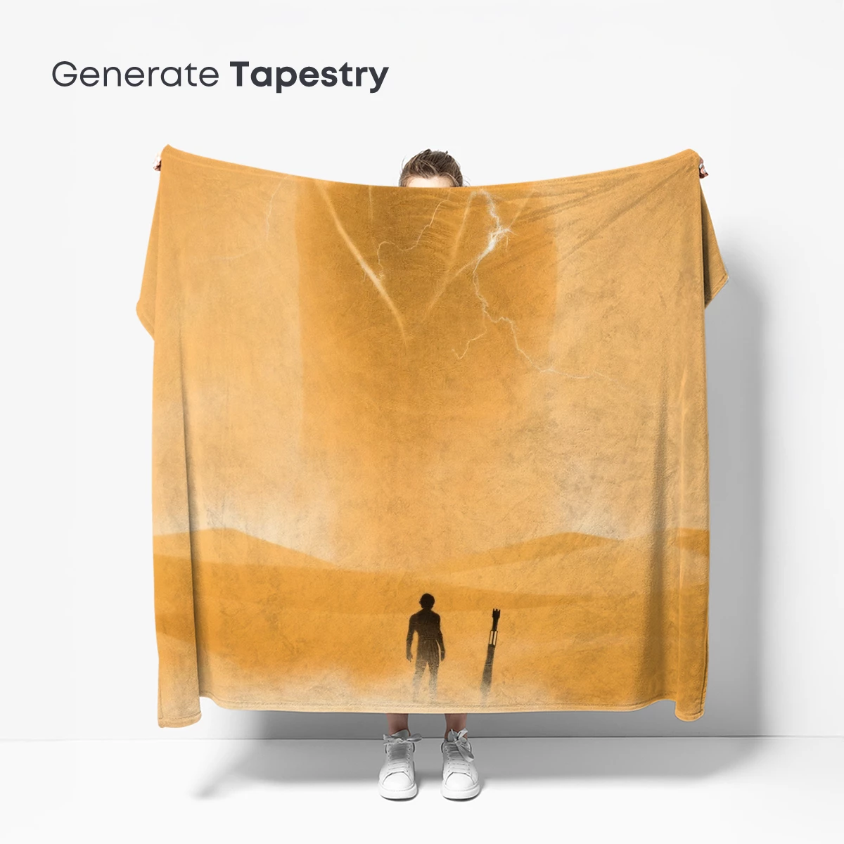 Desert Sentinel: Lightning Strikes the Monolith - Image 5