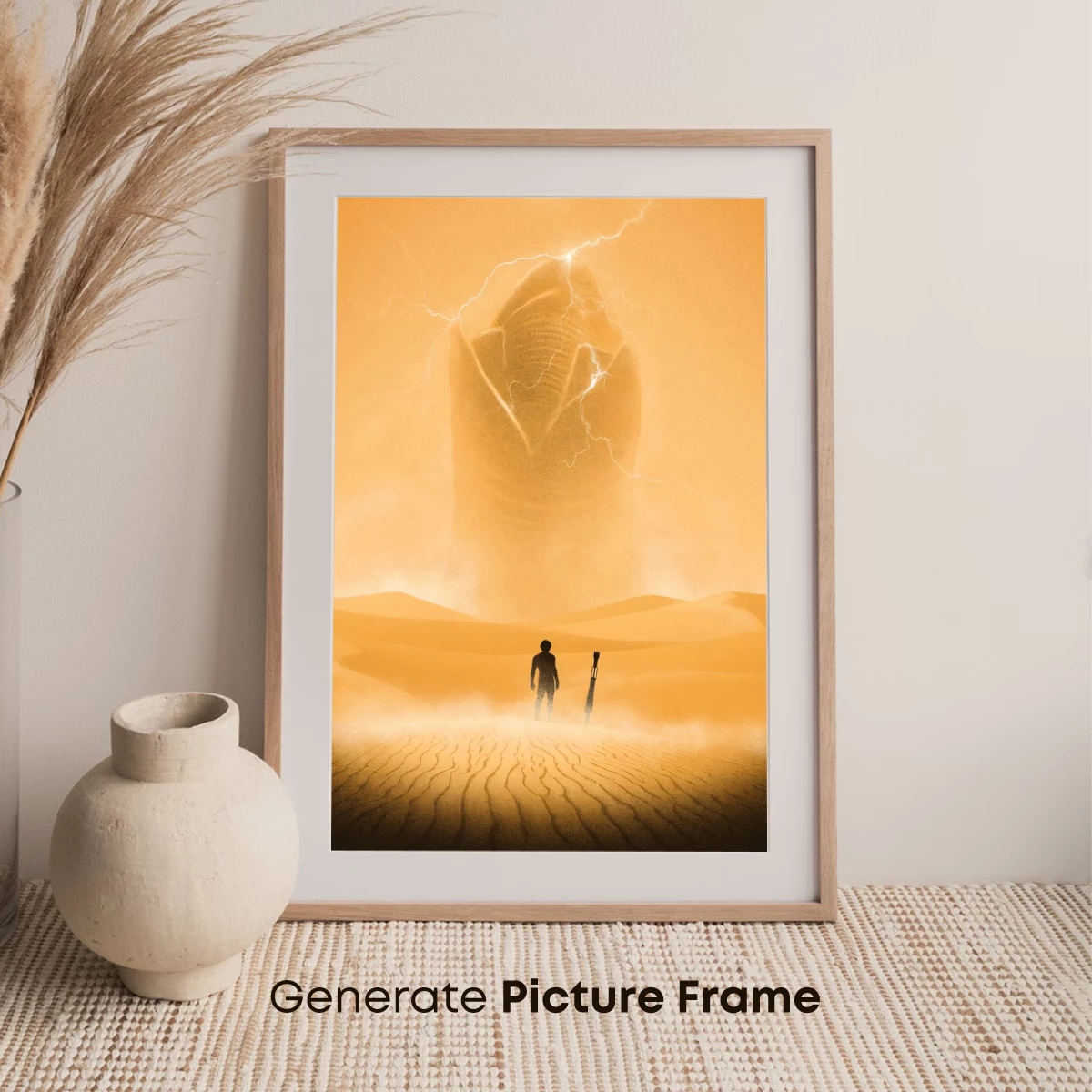 Desert Sentinel: Lightning Strikes the Monolith - Image 7