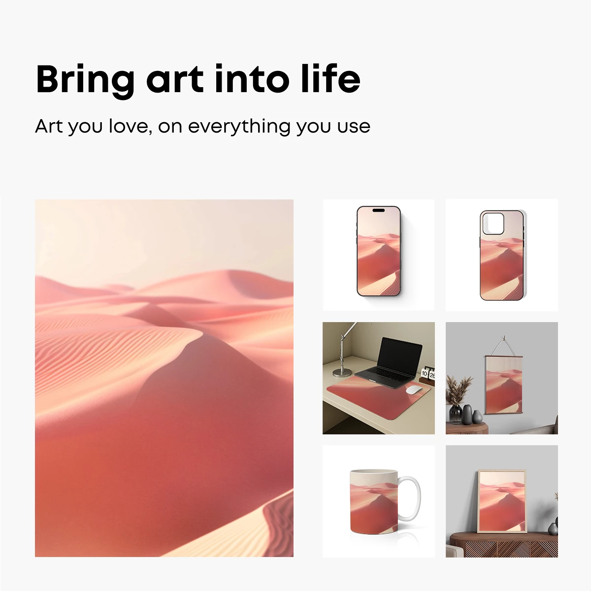 Desert Dunes at Dawn - Image 2