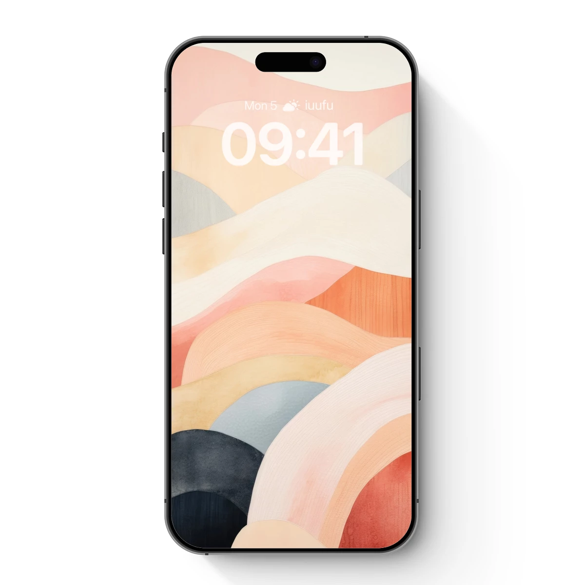 Abstract Flow: Pastel Waves in Motion