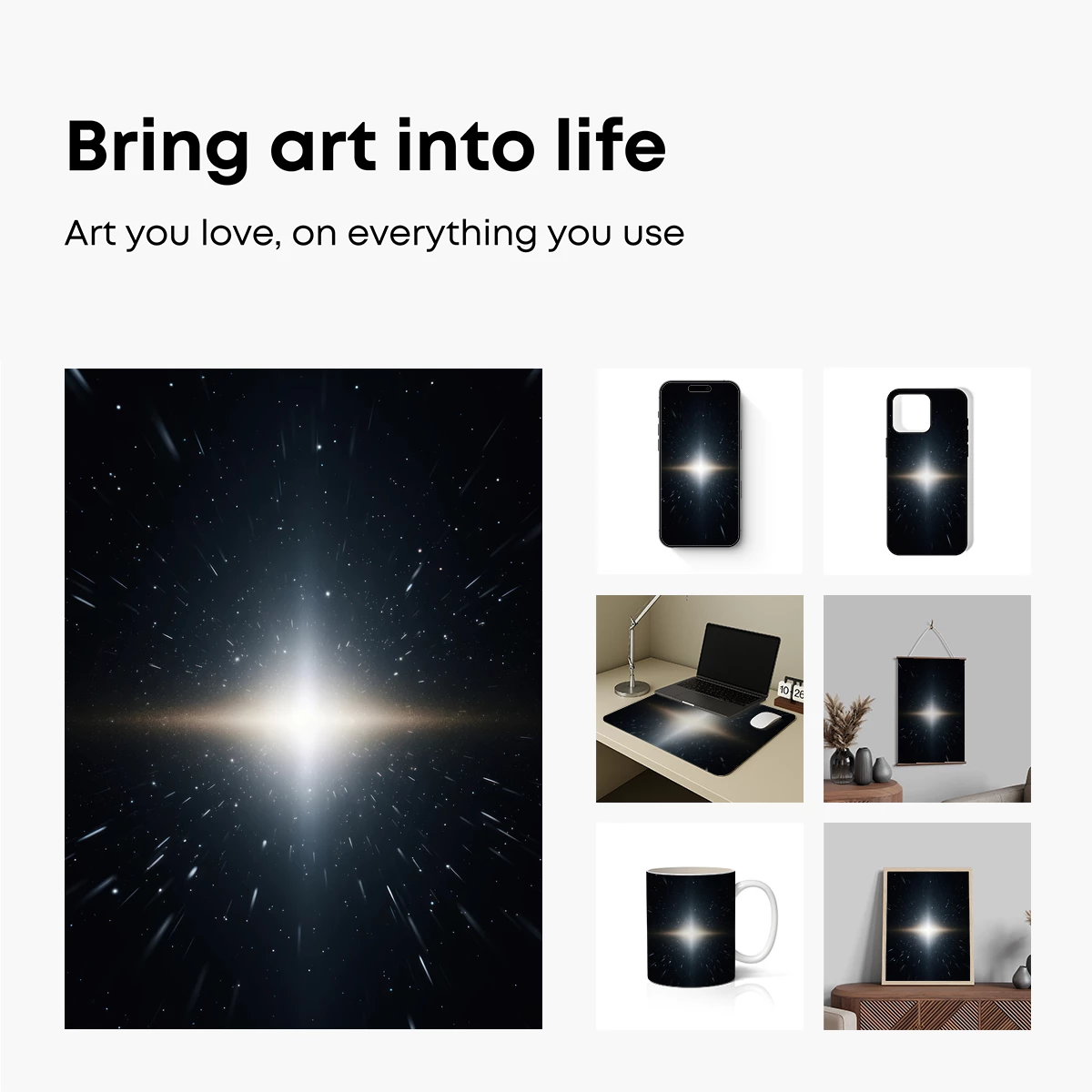 Cosmic Light Burst: A Journey Through the Stars - Image 2