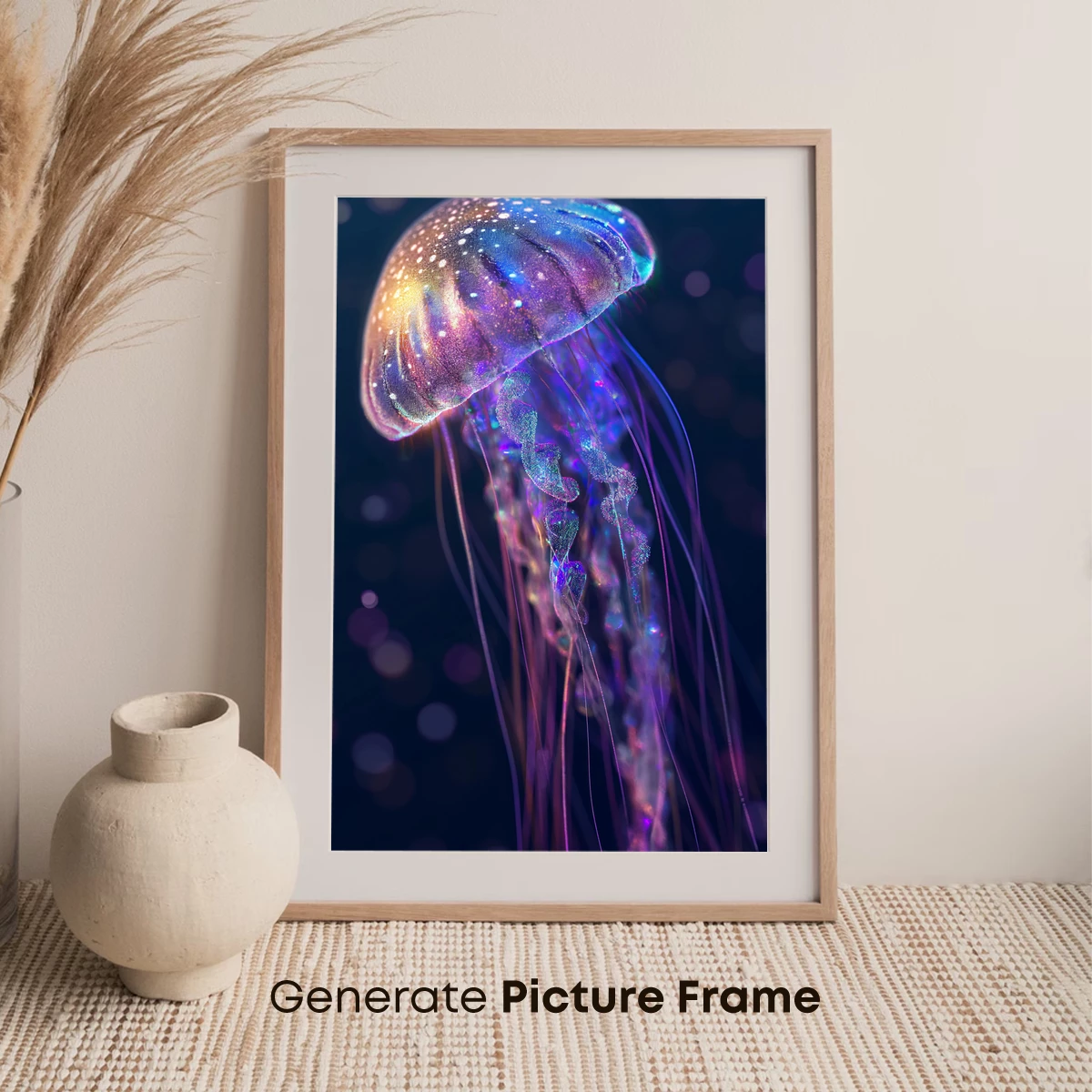Cosmic Jellyfish: A Symphony of Light and Color - Image 7