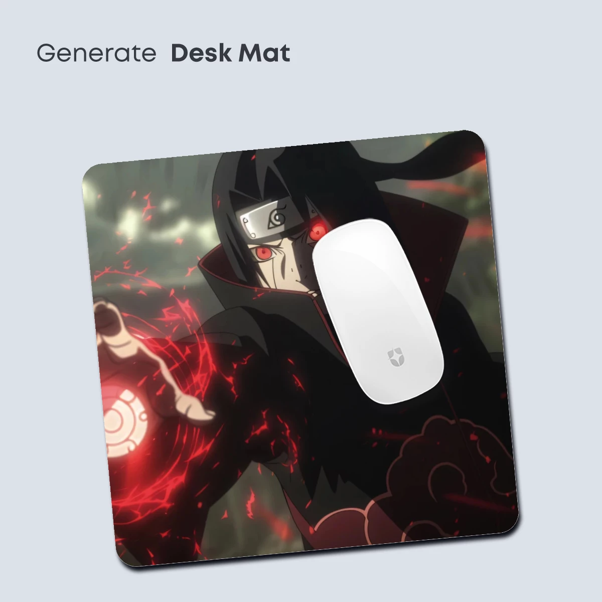 Eclipse of Power: Anime Ninja in Crimson Aura - Image 4