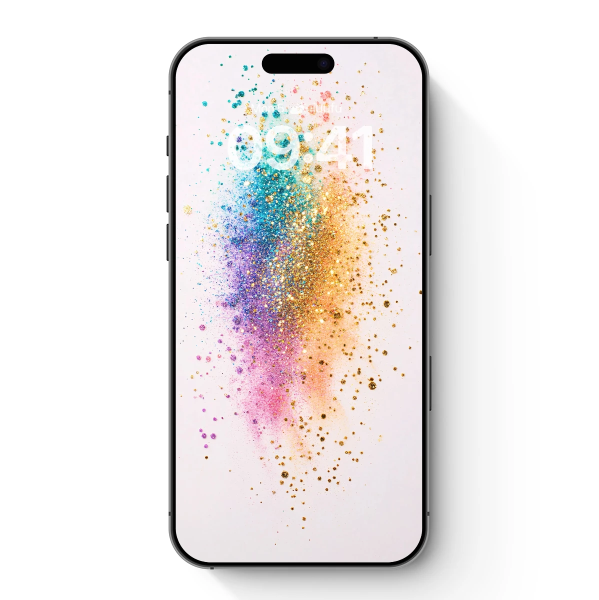 Glittering Rainbow Burst: A Symphony of Sparkles