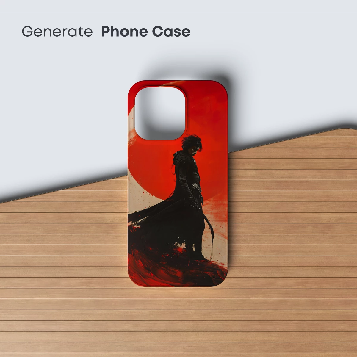 Eternal Warrior Under the Crimson Moon - Image 3