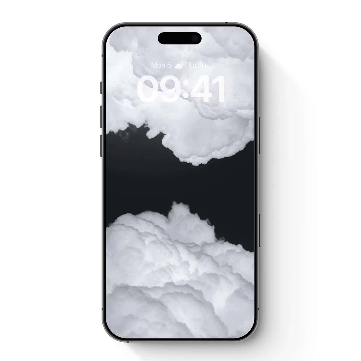 Ethereal Clouds in Midnight Sky