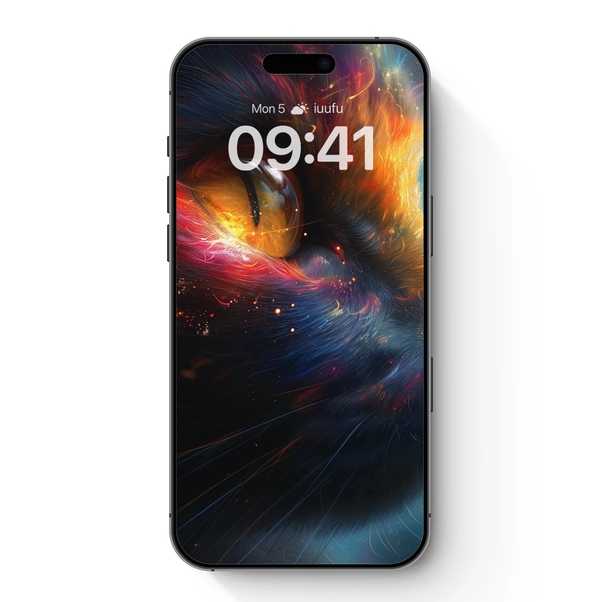 Cosmic Cat: A Galaxy-Eyed Feline Dream