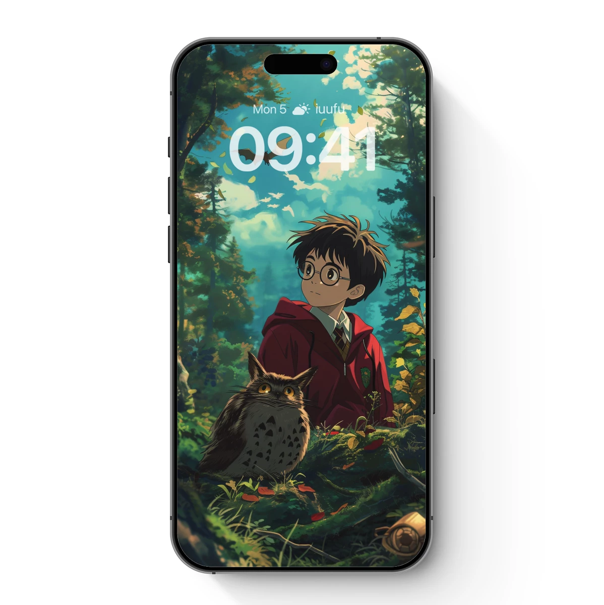 Enchanted Forest Guardian: Wizard and Owl Adventure