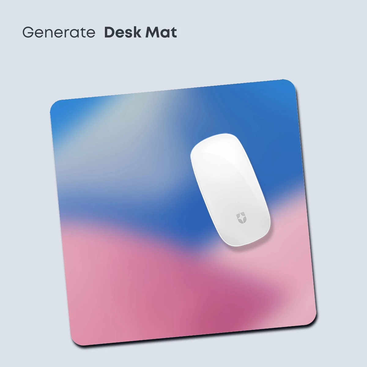 Blurred Dawn: Pink and Blue Abstract Harmony - Image 4