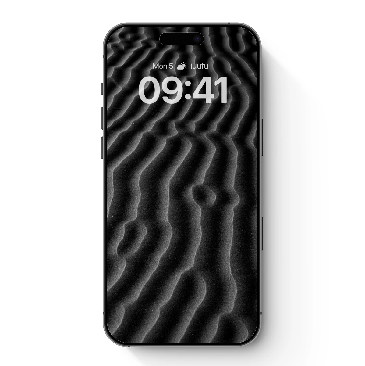 Desert Ripples: Monochrome Sand Waves