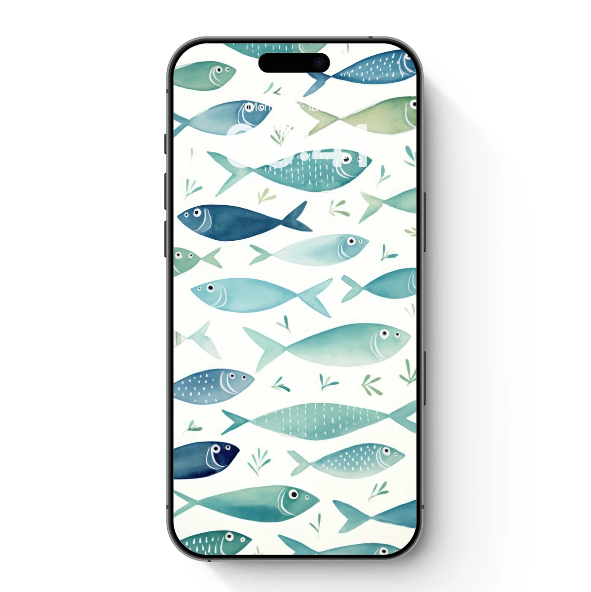 Aquatic Harmony: Watercolor Fish Ballet